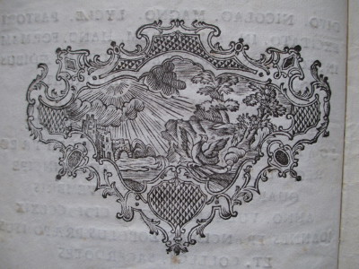 DECORAZIONI XILOGRAFICHE della tipografia barocca reggiana