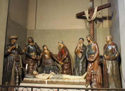 Il Compianto sul Cristo morto della chiesa di S. Giovanni Evamgelista di Reggio Emilia